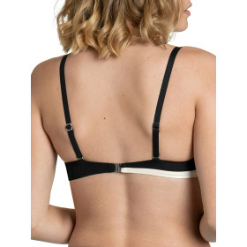 Haut maillot de bain push-up Guaraja noir