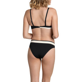 Haut maillot de bain push-up Guaraja noir