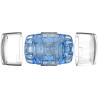 FLESHLIGHT - MASTURBATEUR QUICKSHOT TURBO BLEU GLACE