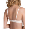 Soutien-gorge push-up multipositions Rose mariage ivoire