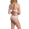 Soutien-gorge push-up multipositions Rose mariage ivoire