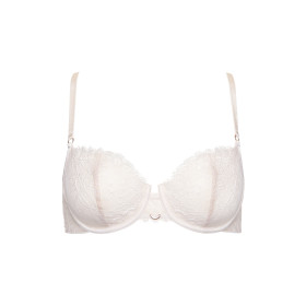 Soutien-gorge armaturé Rose mariage ivoire