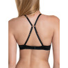 Soutien-gorge push-up multipositions Rose noir