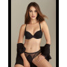 Soutien-gorge push-up multipositions Rose noir