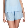 Bas pyjama short Forget-Me-Not bleu ciel