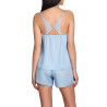 Bas pyjama short Forget-Me-Not bleu ciel