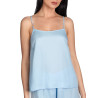 Haut pyjama caraco Forget-Me-Not bleu ciel