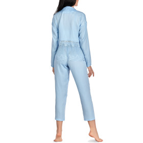 Bas pyjama pantalon 7-8 Forget-Me-Not bleu ciel