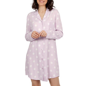 Chemise de nuit manches longues Classic Dots