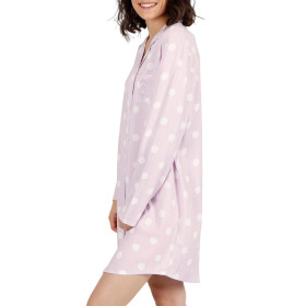 Chemise de nuit manches longues Classic Dots