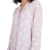 Chemise de nuit manches longues Classic Dots