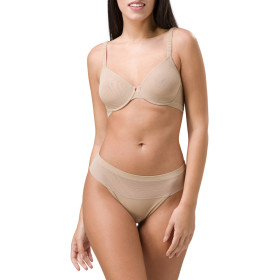 Soutien-gorge armaturé balconnet Lust peau