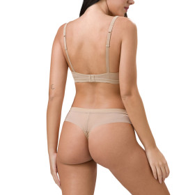 Soutien-gorge armaturé balconnet Lust peau