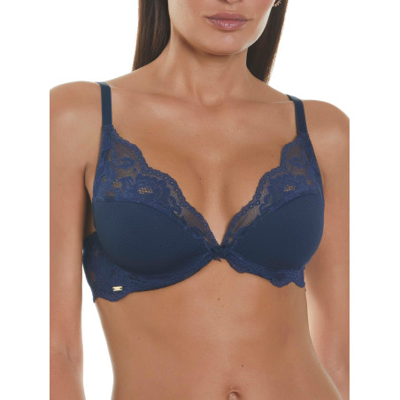 Soutien-gorge triangle plongeant Uxia