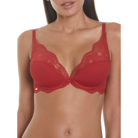 Soutien-gorge triangle plongeant Uxia