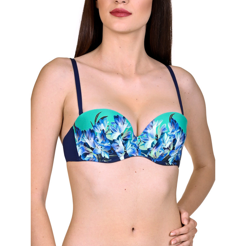 Haut maillot de bain bandeau balconnet préformé Egina