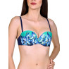 Haut maillot de bain bandeau balconnet préformé Egina