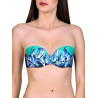 Haut maillot de bain bandeau balconnet préformé Egina