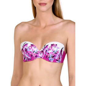 Haut maillot de bain bandeau balconnet préformé Egina