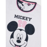 Pyjama short t-shirt Mickey 28 Disney blanc