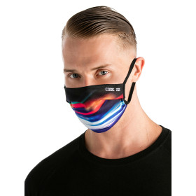 Masque de protection mixte C22 noir