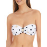 Haut maillot de bain bandeau Lunares