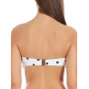 Haut maillot de bain bandeau Lunares