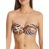 Haut maillot de bain bandeau Animal