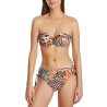 Haut maillot de bain bandeau Animal