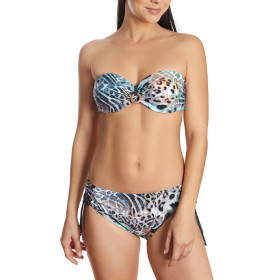 Haut maillot de bain bandeau Animal