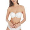 Soutien-gorge écologique bandeau Glacier mariage ivoire