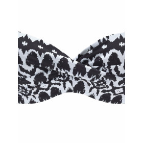 Ensemble 2 pièces bikini bandeau noir