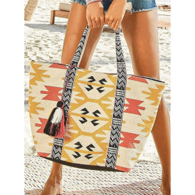 Sac de plage Ethno multicolore