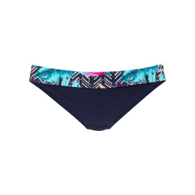 Bas maillot de bain ceinturé Jane bleu marine