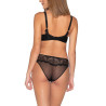 Soutien-gorge préformé Orchidea noir