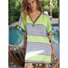 Caftan de plage Sun vert