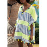 Caftan de plage Sun vert