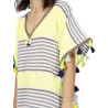 Caftan de plage Sun vert