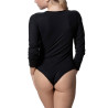 Body manches longues Grace noir