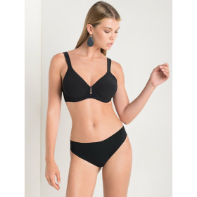 Soutien-gorge minimiseur balconnet Secret Sense noir