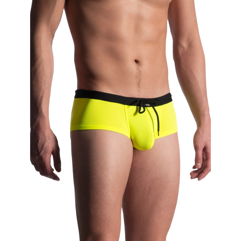 Mini shorty de bain M909 jaune