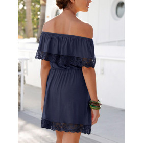 Robe de plage Holly marine