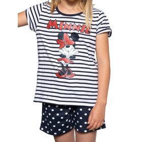 Pyjama t-shirt manches courtes et short Minnie