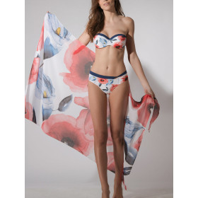 Haut maillot de bain bandeau préformé Poppy