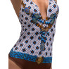 Maillot de bain 1 pièce Bijoux