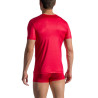 T-Shirt manches courtes col V RED 1763