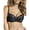 Soutien-gorge armaturé emboitant Unique noir B à E