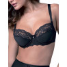 Soutien-gorge armaturé emboitant Unique noir B à E