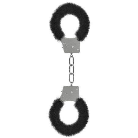 BEGINNER'S FURRY HANDCUFFS BLACK