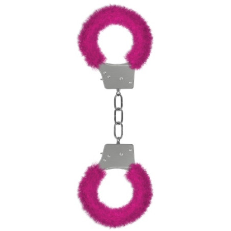 BEGINNER'S FURRY HANDCUFFS PINK